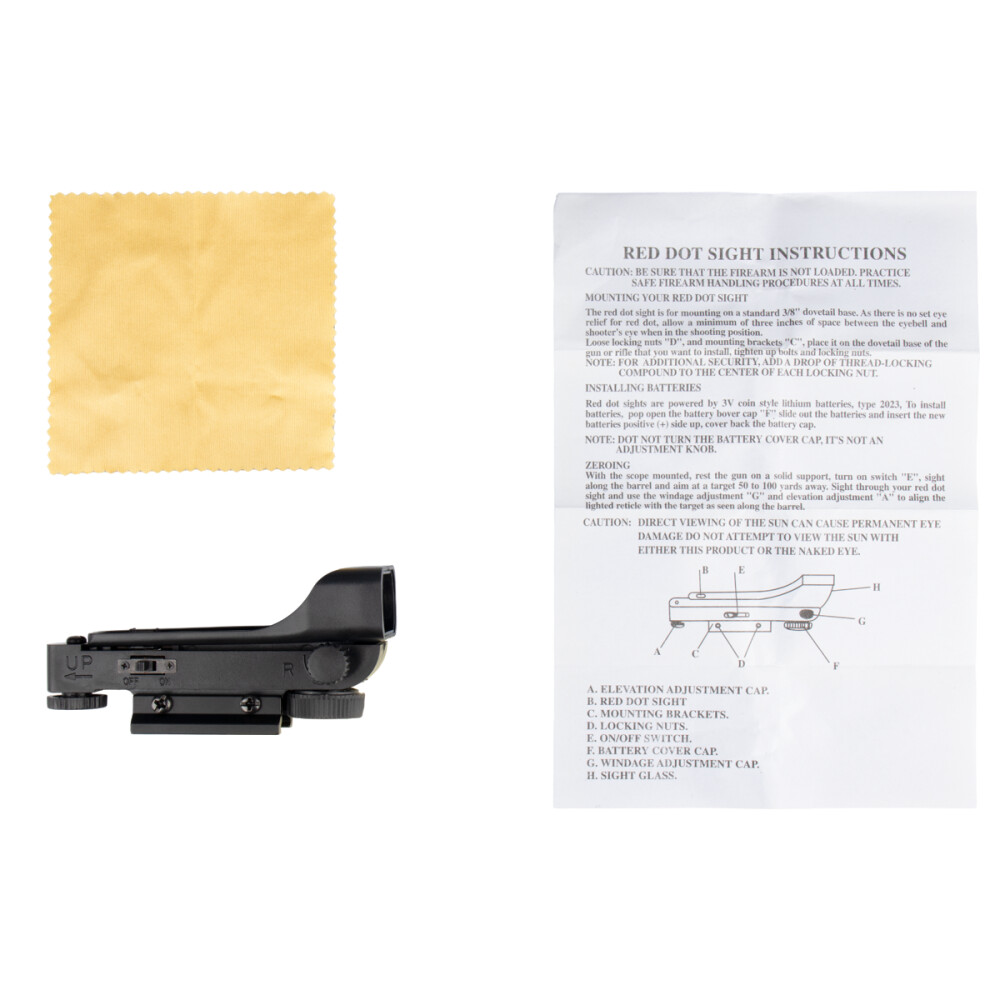 Man Kung MK-RDP Armbrust Red Dot Visor