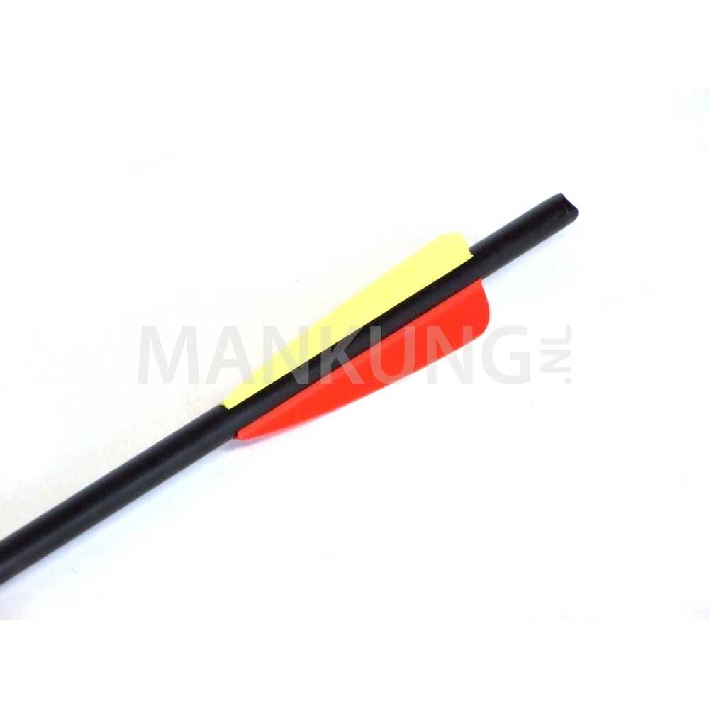 Man Kung 16 Zoll Aluminium Armbrust Bolzen Schwarz 6er-Pack (Ø9mm)
