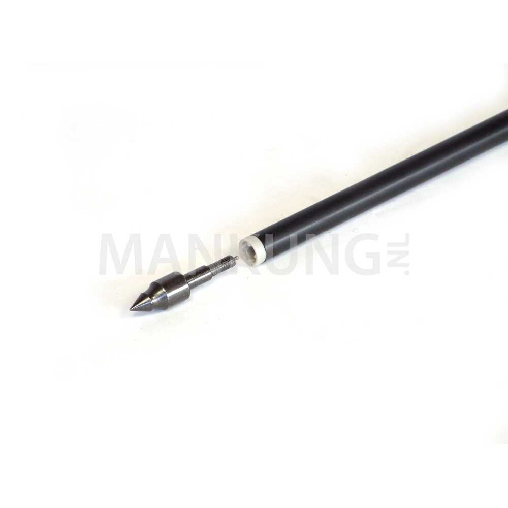Man Kung 16 Zoll Aluminium Armbrust Bolzen Schwarz 6er-Pack (Ø9mm)