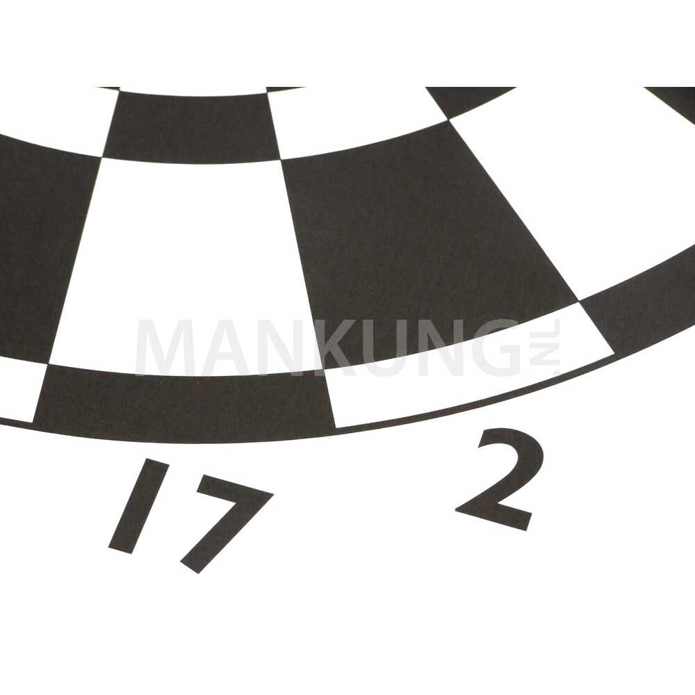 Papierzielscheibe Darts