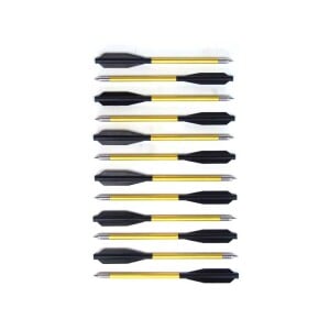 Man Kung 6,5 Zoll Aluminium Armbrust Bolzen 12er-Pack (Ø6mm)