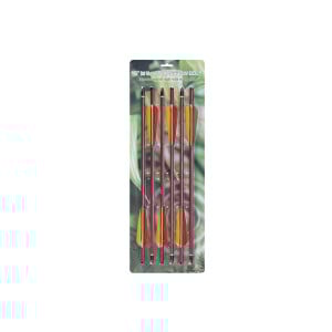 Man Kung 16 Zoll Aluminium Armbrust Bolzen Rot 6er-Pack (Ø9mm)