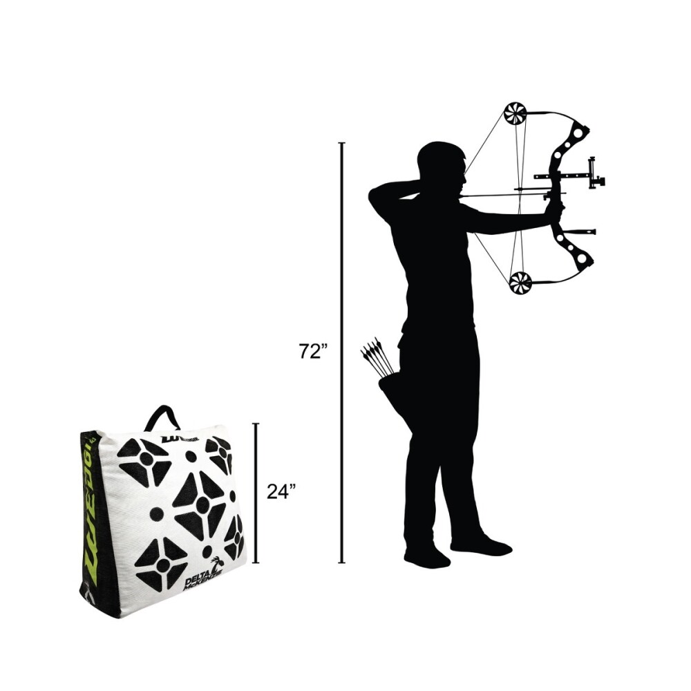 Delta McKenzie 3D Wedgie Bag Schießsack